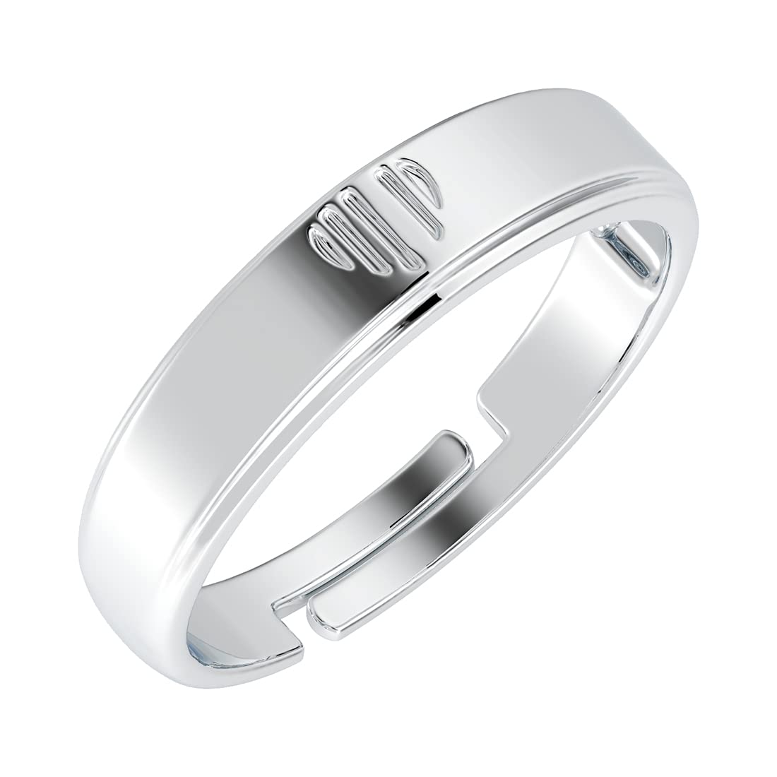 Clara Pure Real 925 Sterling Silver Adjustable Ring Band | Multiple Design Options | Gift for Women and Girls