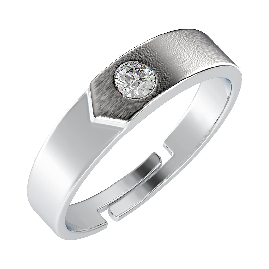 Clara Pure Real 925 Sterling Silver Adjustable Ring Band | Multiple Design Options | Gift for Women and Girls