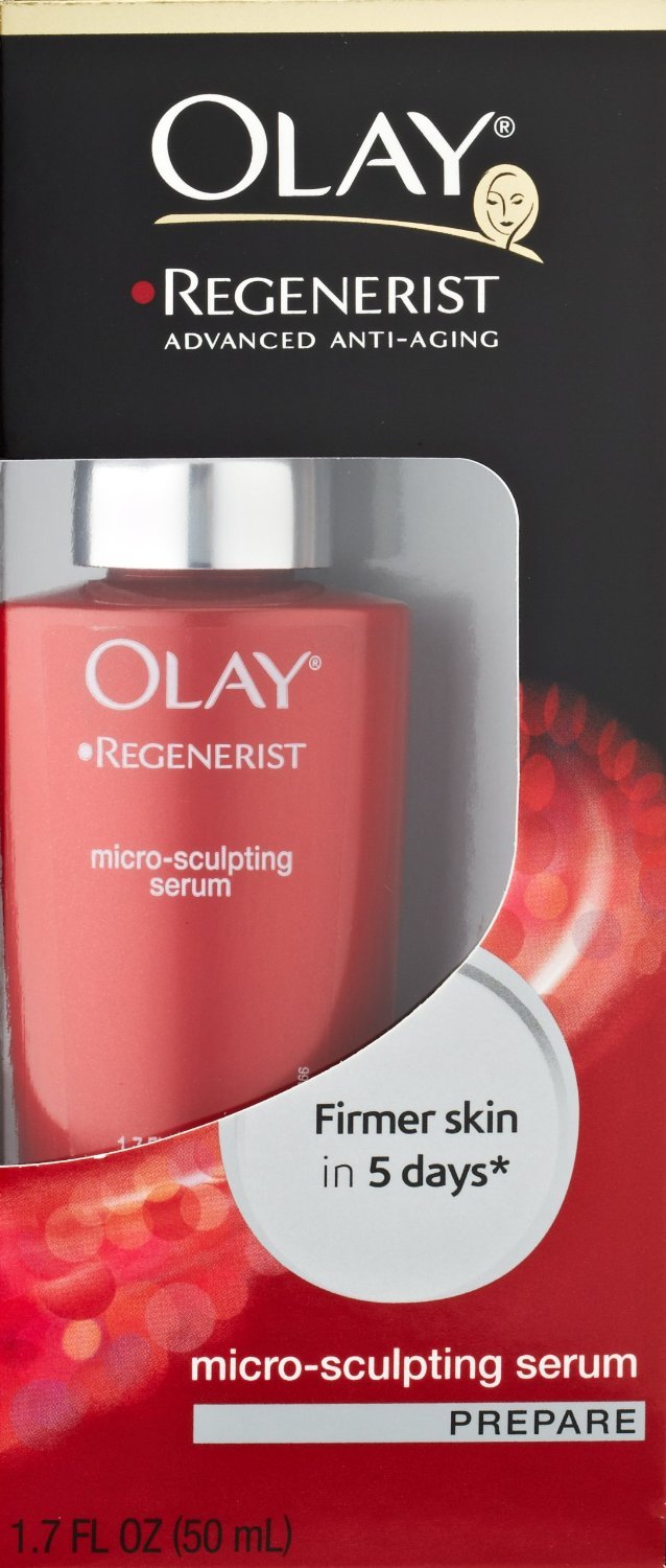 Olay Regenerist Micro-Sculpting Serum, Face Moisturizer 1.7 Fl Oz