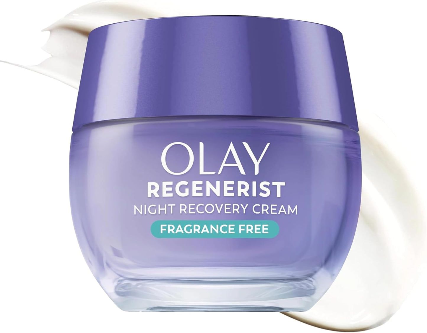Olay Night Cream for Face, Anti-Aging Face Moisturizer for Women - Fragrance-Free Skin Care, Gift for Women, Anti-Wrinkle, Exfoliate - Triple Collagen Cream, Niacinamide, Pro-Vitamin B5, 1.7Oz